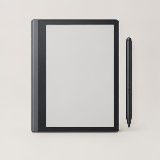 Digital paper notebook with stylus